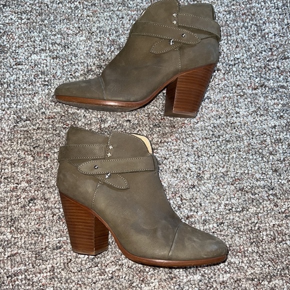 Rag & Bone Harrow olive green boot​ - Picture 3 of 16